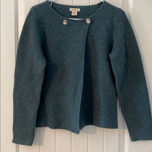 SUNDANCE DOUBLE BUTTON CARDIGAN.